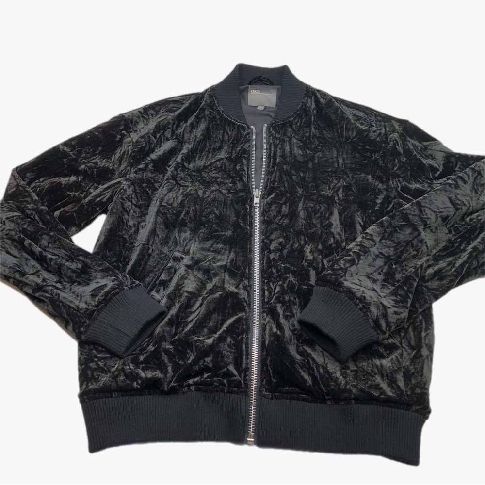 ASOS Crushed Velvet Jacket